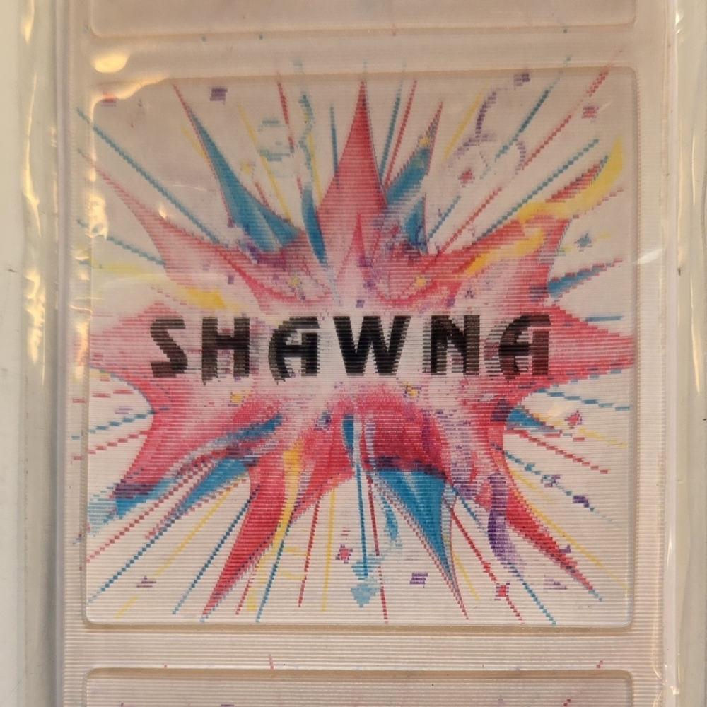 Stravina Zany Namz Shawna Hologram Action Stickers 4-Packs - 32 Stickers